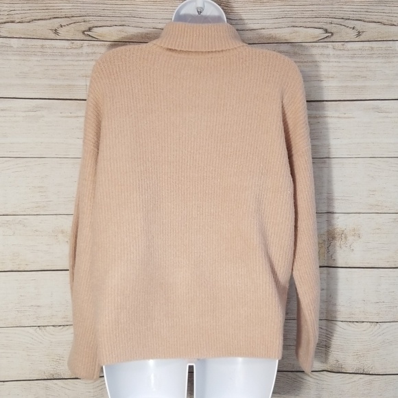 French Connection Turtleneck Fuzzy Sweater Sz XS - Picture 3 of 6